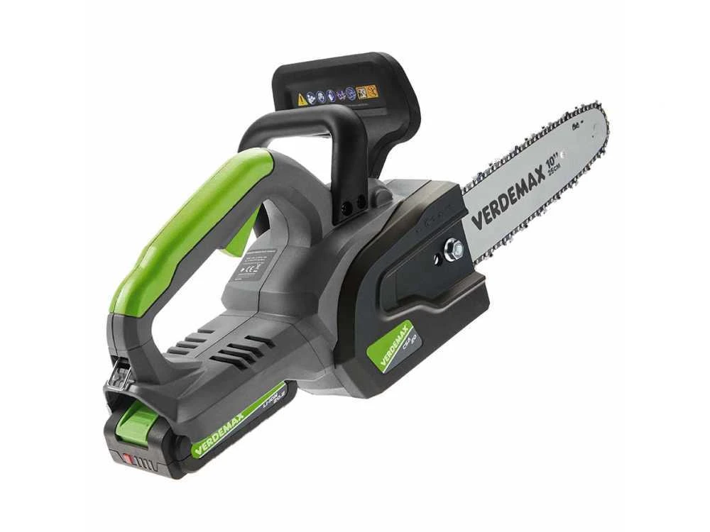 Tronçonneuse à Batterie Verdemax SE20 - 20V 2Ah - Barre De 25 Cm 19 Tronçonneuse à Batterie Verdemax SE20 - 20V 2Ah - Barre De 25 Cm – Image 17