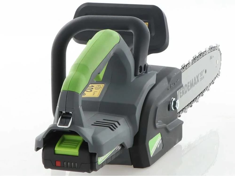Tronçonneuse à Batterie Verdemax SE20 - 20V 2Ah - Barre De 25 Cm 13 Tronçonneuse à Batterie Verdemax SE20 - 20V 2Ah - Barre De 25 Cm – Image 11