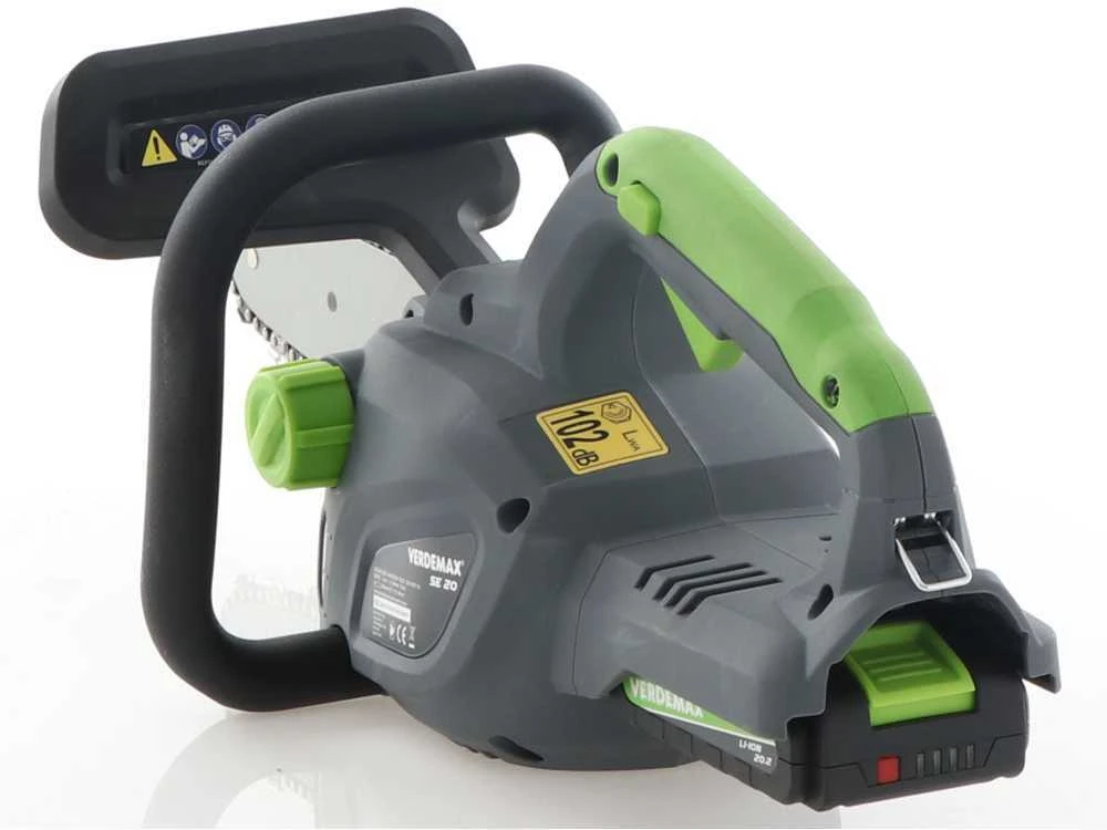 Tronçonneuse à Batterie Verdemax SE20 - 20V 2Ah - Barre De 25 Cm 11 Tronçonneuse à Batterie Verdemax SE20 - 20V 2Ah - Barre De 25 Cm – Image 9