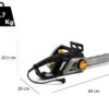 Tronçonneuse électrique Alpina ACS 200 ET 16 - Moteur De 2000W - Guide 40 Cm