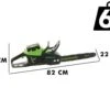 Tronçonneuse à Batterie GreenWorks GD60CS40 - Lame De 41cm - Batterie 60V/4Ah Et Chargeur Inclus