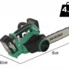 Tronçonneuse à Batterie Hikoki CS3630DA - Batterie De 36V - Barre De 30 Cm