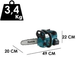 Tronçonneuse à Batterie Makita UC002GZ- Lame De 25 Cm - SANS BATTERIE NI CHARGEUR