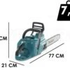 Tronçonneuse à Batterie Makita UC011GZ - Lame De 35 Cm - Batterie De 4Ah 40V -Outils De Jardin trononneuse batterie makita uc011gz lame de 35 cm batterie de 4ah 40v trononneuse batterie makita uc011gz 34610 0 1680160608 IMG 64253760b4730