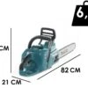 Tronçonneuse à Batterie Makita UC012GZ - Lame De 40 Cm - SANS BATTERIE NI CHARGEUR -Outils De Jardin trononneuse batterie makita uc012gz lame de 40 cm sans batterie ni chargeur trononneuse batterie makita uc012gz 40251 12 1677667810 IMG 63ff2de2ccf84