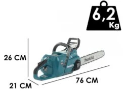 Tronçonneuse à Batterie Makita UC015GZ - Lame De 35 Cm - Batterie De 4Ah 40V