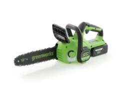 Tronçonneuse Greenworks GD24CS30 24V - Barre De 30 Cm - Batterie 4 Ah -Outils De Jardin trononneuse greenworks gd24cs30 24v barre de 30 cm batterie 4 ah trononneuse lectrique greenworks gd24cs30 batterie 35517 0 1656319241 IMG 62b96d09cbf42