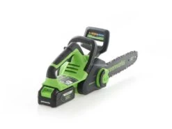 Tronçonneuse Greenworks GD24CS30 24V - Barre De 30 Cm - Batterie 4 Ah -Outils De Jardin trononneuse greenworks gd24cs30 24v barre de 30 cm batterie 4 ah trononneuse lectrique greenworks gd24cs30 batterie 35517 0 1656319242 IMG 62b96d0a26eff