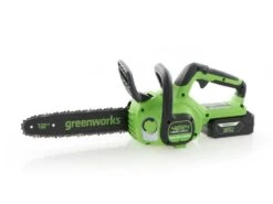 Tronçonneuse Greenworks GD24CS30 24V - Barre De 30 Cm - Batterie 4 Ah -Outils De Jardin trononneuse greenworks gd24cs30 24v barre de 30 cm batterie 4 ah trononneuse lectrique greenworks gd24cs30 batterie 35517 0 1656319242 IMG 62b96d0ad3b94