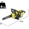 Tronçonneuse électrique à Batterie Karcher CNS 18-30 - Barre 30 Cm - Batterie 18 V