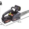 Tronçonneuse électrique à Batterie LISAM SG 22 - 2X18V 2Ah -Outils De Jardin trononneuse lectrique batterie lisam sg 22 2x18v 2ah trononneuse batterie lisam sg 22 39640 0 1674660198 IMG 63d149667c40f
