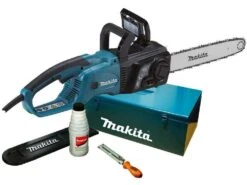 Tronçonneuse électrique Makita UC4051AK - Lame De 40 Cm - Offert Le Coffret Avec Kit Makita