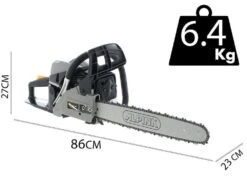 Tronçonneuse Thermique Alpina ACS 46 Moteur 2 Temps 45 Cm3 Puissance 2.45 CV - Guide 45 Cm