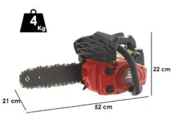 Tronçonneuse Thermique D'élagage Einhell GC-PC 730 I Kit - Barre De 30 Cm