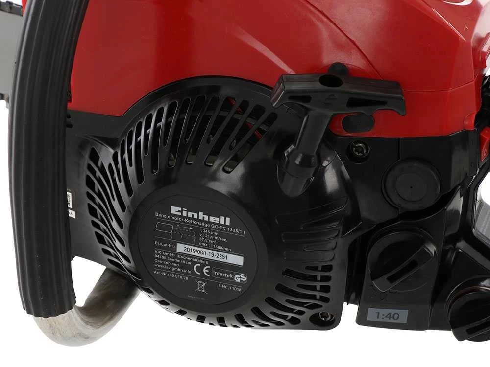 Tronçonneuse Thermique Einhell GC-PC 1335/1 - Moteur 2 Temps - Longueur De Coupe 34,5 Cm 16 Tronçonneuse Thermique Einhell GC-PC 1335/1 - Moteur 2 Temps - Longueur De Coupe 34,5 Cm – Image 14