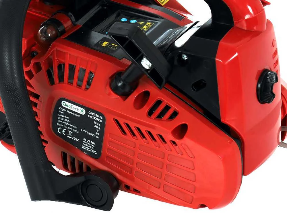 Tronçonneuse Thermique Légère D'élagage GeoTech GMS 25-25C - Barre Carving De 25 Cm 18 Tronçonneuse Thermique Légère D'élagage GeoTech GMS 25-25C - Barre Carving De 25 Cm – Image 16