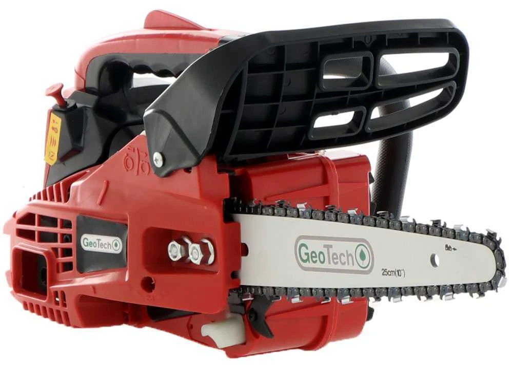 Tronçonneuse Thermique Légère D'élagage GeoTech GMS 25-25C - Barre Carving De 25 Cm 4 Tronçonneuse Thermique Légère D'élagage GeoTech GMS 25-25C - Barre Carving De 25 Cm – Image 2