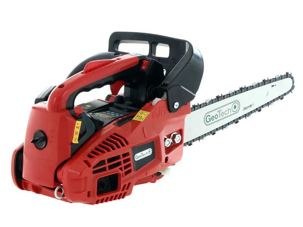 Tronçonneuse Thermique Légère D'élagage GeoTech GMS 25-25C - Barre Carving De 25 Cm 7 Tronçonneuse Thermique Légère D'élagage GeoTech GMS 25-25C - Barre Carving De 25 Cm – Image 5